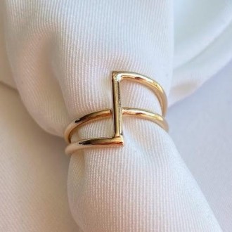 Detalhes do produto Anel Maxi Folheado a Ouro