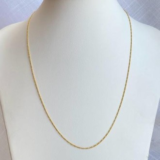 Detalhes do produto Corrente Fina Masculina 3x1 Folheada a Ouro