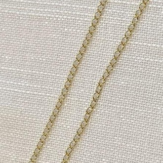 Detalhes do produto Corrente Masculina Glume 50cm Folheada a Ouro