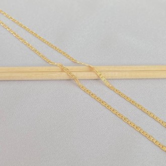 Detalhes do produto Corrente Masculina Gutti Trabalhada 60cm, Folheada a Ouro 18K