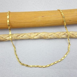 Detalhes do produto Pulseira masculina banhada a ouro 18k, piastrine abaulada