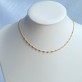 Choker Coração Pequeno Folheado a Ouro