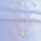 Corrente Masculina Losango Curto 60cm, Folheado a Ouri 18K