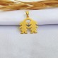 Pingente Duas Meninas Folheado a Ouro 18K