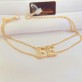 Pulseira FÉ Cravejado Zircônias Folheado a Ouro 18K