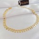 Pulseira Medalhinha e Estrela Folheada a Ouro 18K