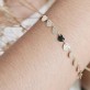 Pulseira Chapa Lisa Coração Folheada a Ouro 18K