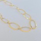 Choker Elos Grandes, Folheado a Ouro 18K - Foto 1