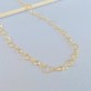 Choker Corações Vazados com Cristais, Folheado a Ouro 18K