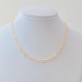 Choker Corrente Corações 7mm, Folheado a Ouro 18K