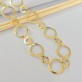 Choker Elos Grandes Folheada a Ouro 18K