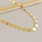 Choker Corações Lisos 6mm, Folheado a Ouro 18K