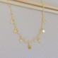 Choker Estrelinha com Zircônias, Folheada a Ouro 18K