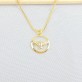 Gargantilha Espirito Santo, Folheado a Ouro 18K